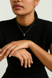 Mini Pearl Pendant Necklace